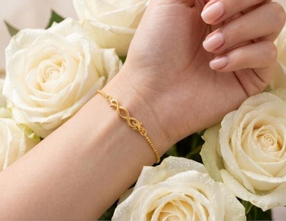 18k gold plated BRACELET - Image 2