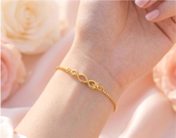 18k gold plated BRACELET - Image 4