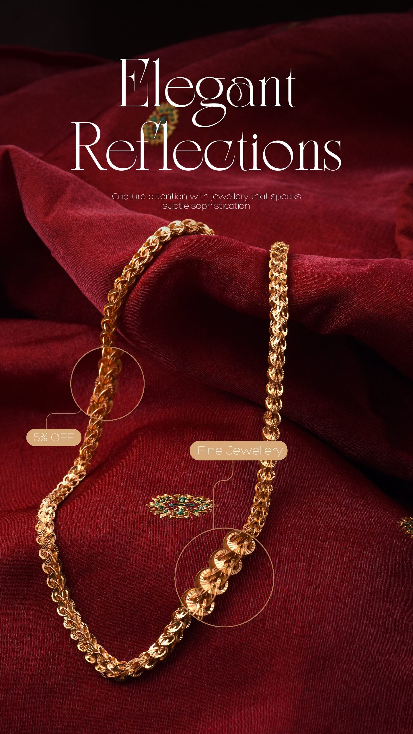 18k gold plated bracelet